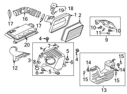 Mitsubishi 1865A139 MAP Sensor
