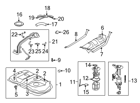 Mitsubishi 1760A237 Fuel Pump