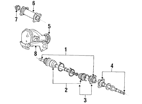 Mitsubishi MB896069 Boot Kit