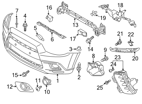 Mitsubishi 6405A327 Duct Cover