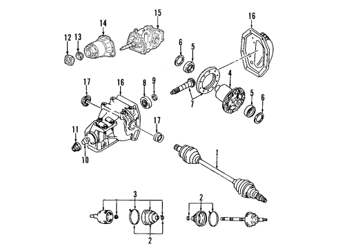 Mitsubishi MR357058 Spacer