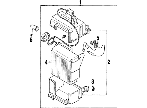 Mitsubishi MR298852 Drain Hose