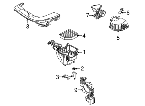 Mitsubishi AX000013 Air Mass Sensor Screw
