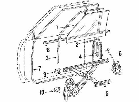 Mitsubishi MB422240 Run Channel