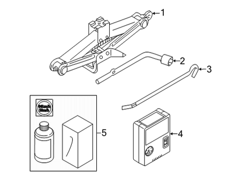 Mitsubishi 9200A080 Tool Kit