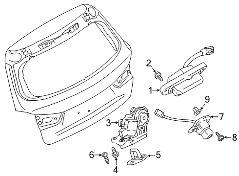 Mitsubishi 8512H203 Wire Harness