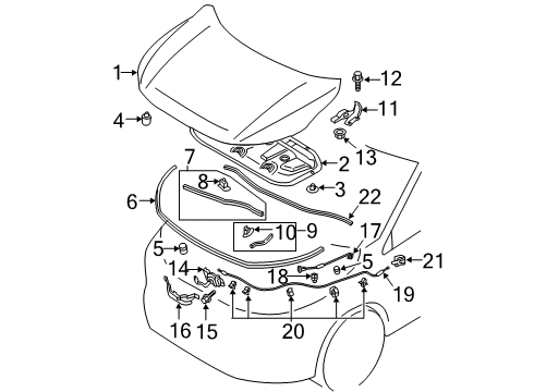 Mitsubishi 5220J199 Bracket