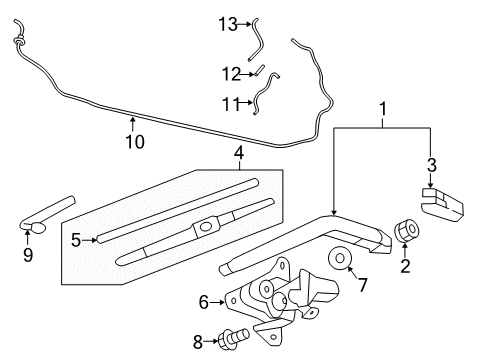 Mitsubishi MZ693023 Wiper Blade