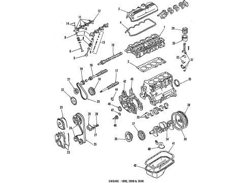 Mitsubishi MD096260 Drive Gear