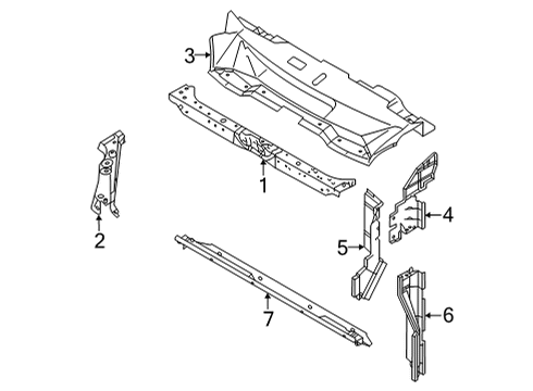 Mitsubishi 622A6W020P Sight Shield
