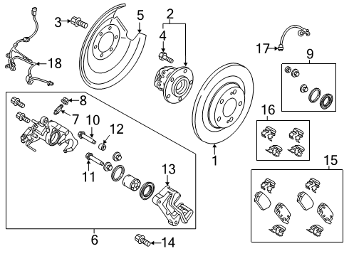 Mitsubishi 440A1W170P Brake Pads