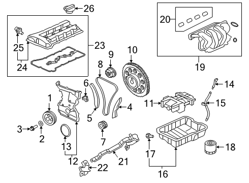 Mitsubishi 1542A048 Intake Manifold Gasket