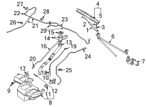 Mitsubishi MZ693017 Blade Assembly