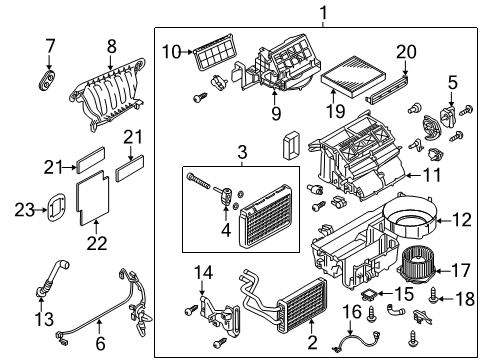 Mitsubishi MR460368 Expansion Valve Bolt