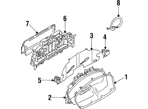 Mitsubishi MB066068 Bulb