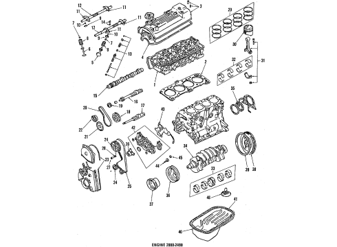 Mitsubishi MD346925 Head Gasket