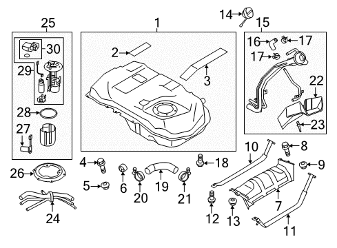 Mitsubishi 1600A104 Pedal Travel Sensor