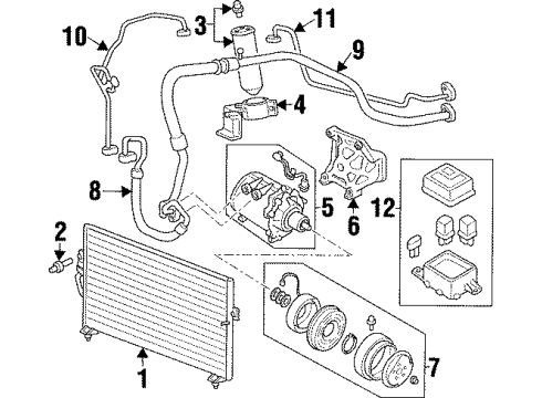 Mitsubishi MR201440 Discharge Pipe