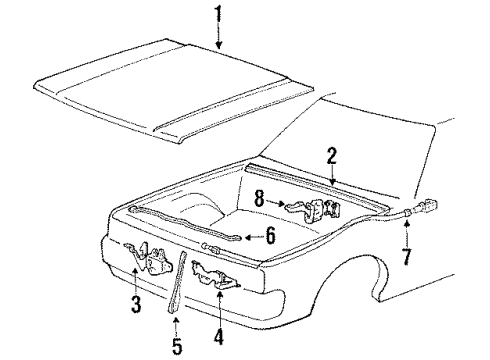 Mitsubishi MB401583 Lock