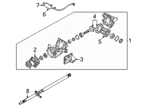 Mitsubishi 3503A237 Differential Case
