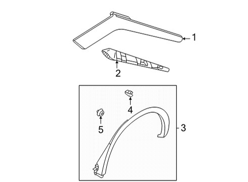 Mitsubishi MZ315254 Mud Guard, Rear