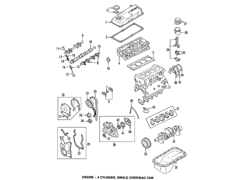 Mitsubishi MD306078 Valve Seals