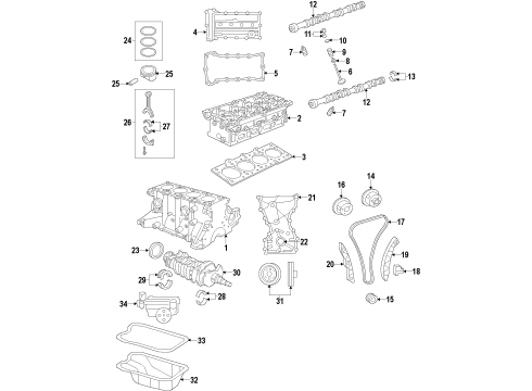Mitsubishi 1015A508 Camshaft