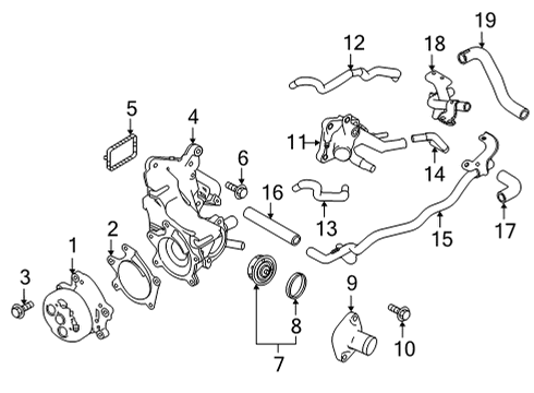 Mitsubishi MQ700923 Center Hose Clamp