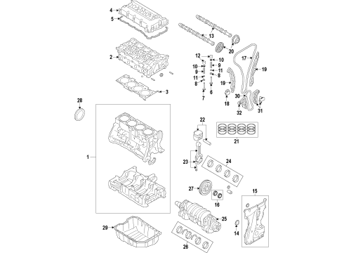 Mitsubishi 1015A762 Camshaft