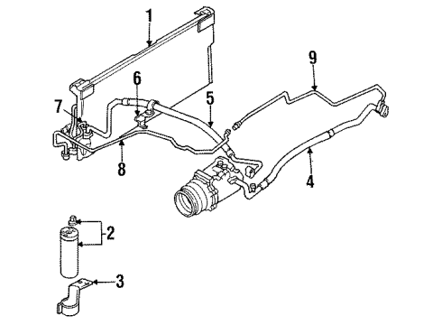 Mitsubishi MB899046 Outlet Pipe