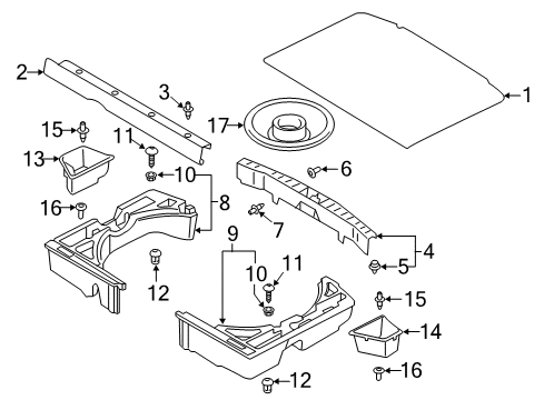 Mitsubishi 7237A177 Cargo Cover