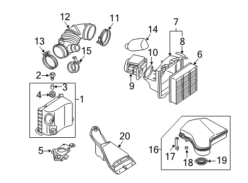 Mitsubishi MD628074 Throttle Position Sensor