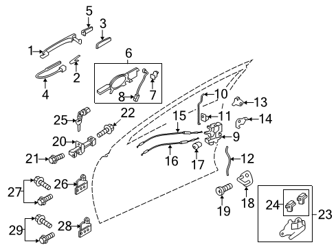 Mitsubishi 5715A402 Lock