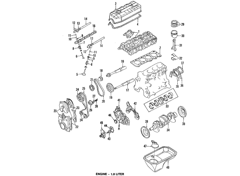 Mitsubishi MD997740 Oil Pan Sealer