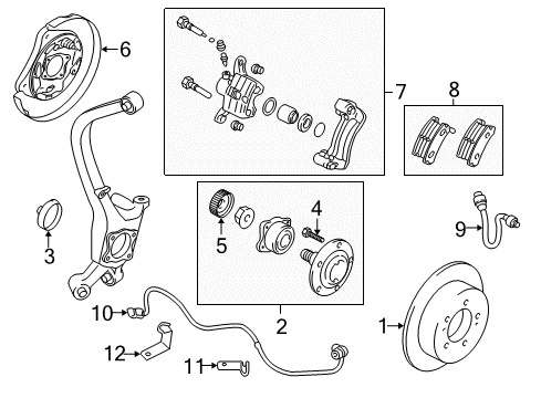 Mitsubishi 4605A015 Shim Package