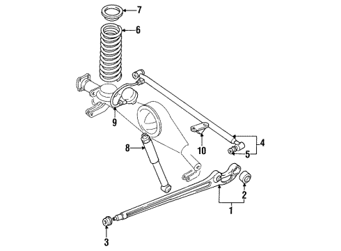 Mitsubishi MR353811 Shock Absorber