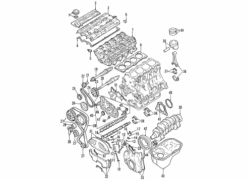 Mitsubishi MD331076 Timing Belt