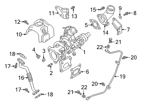 Mitsubishi 1865A538 Boost Sensor