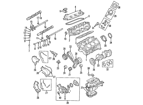 Mitsubishi 1015A795 Camshaft