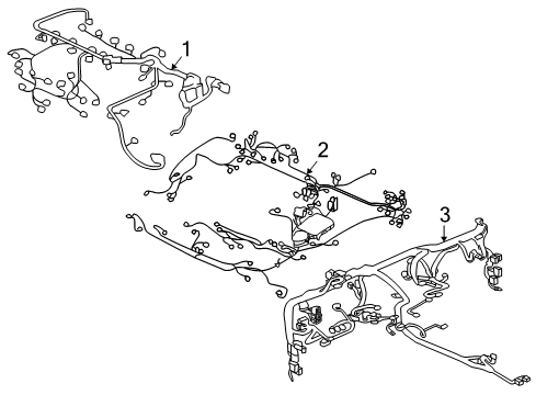 2012 Mitsubishi Lancer Wiring Harness