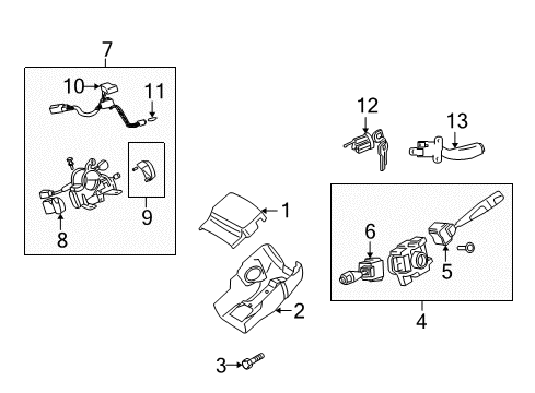 2011 Mitsubishi Galant Cruise Control System