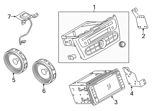 2014 Mitsubishi Mirage Sound System
