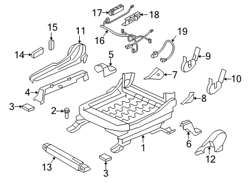 2020 Mitsubishi Outlander Tracks & Components