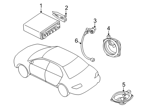 2004 Mitsubishi Lancer Sound System