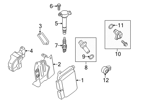2020 Mitsubishi Outlander Sport Ignition System