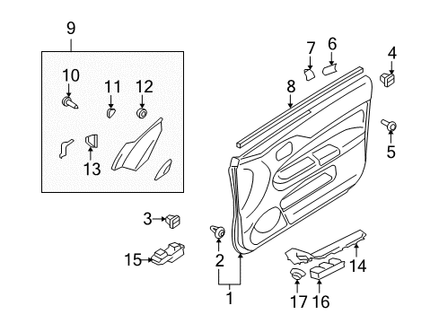 2012 Mitsubishi Lancer Mirrors