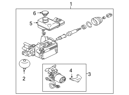 2001 Mitsubishi Montero Dash Panel Components