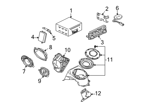 2011 Mitsubishi Eclipse Sound System Diagram