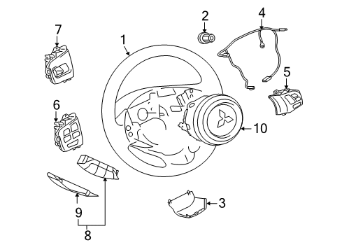 2008 Mitsubishi Lancer Cruise Control System
