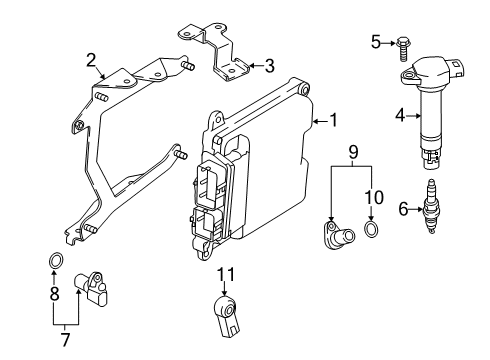 2022 Mitsubishi Eclipse Cross Ignition System
